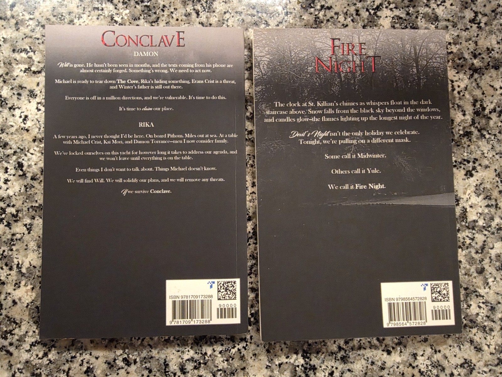 Penelope Douglas Conclave & Fire Night Paperback novellas OOP