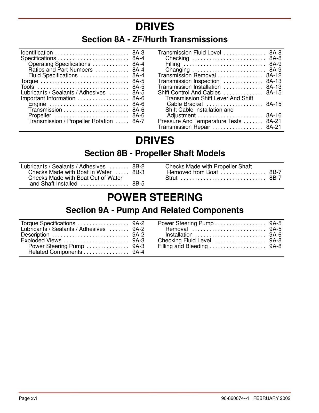 Mercury Mercruiser #22 Service Manual In-Line Diesel D2.8L D4.2L D-Tronic COVERE