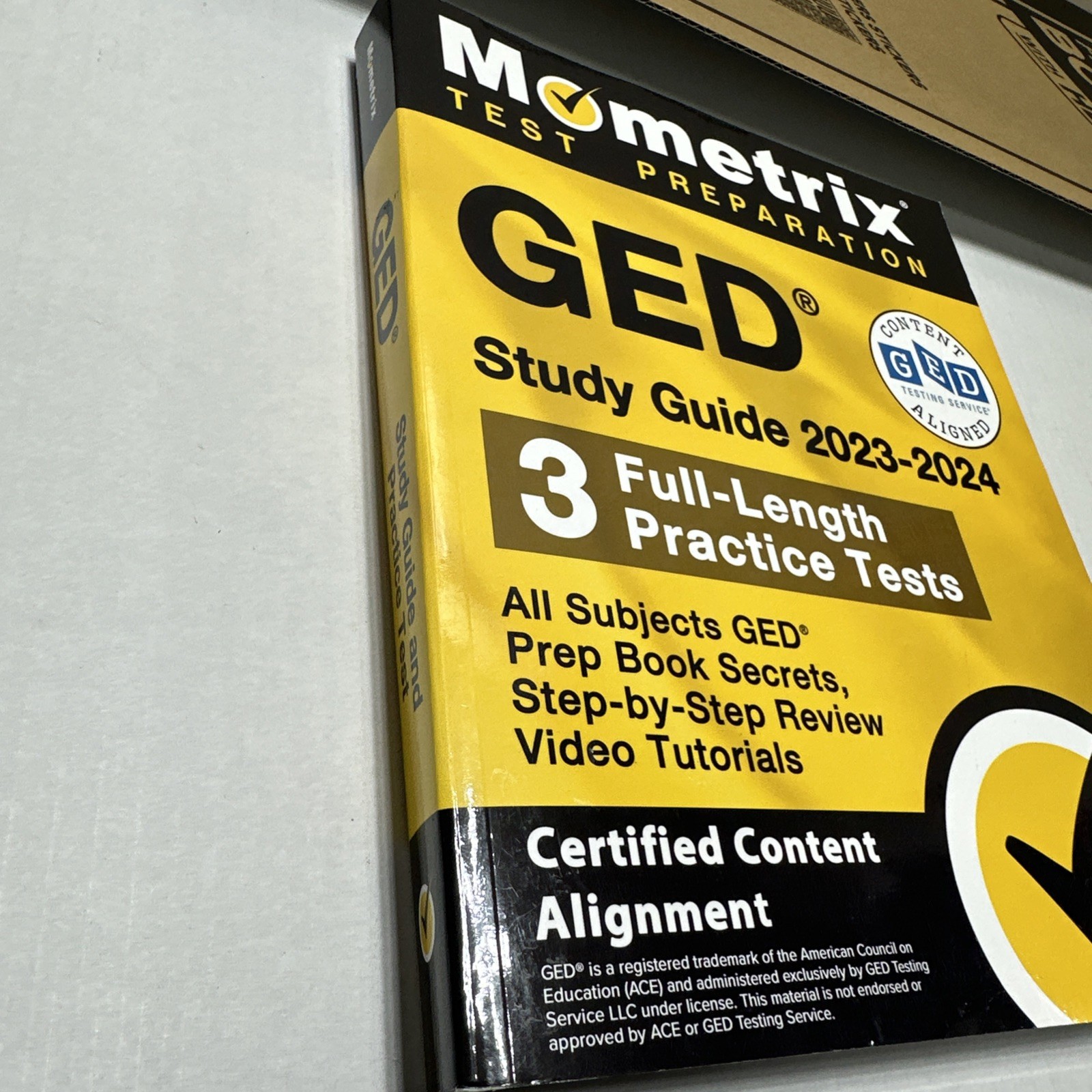 GED Study Guide Prep Book Secrets 2023-2024 All Subjects 3 Full Practice Tests