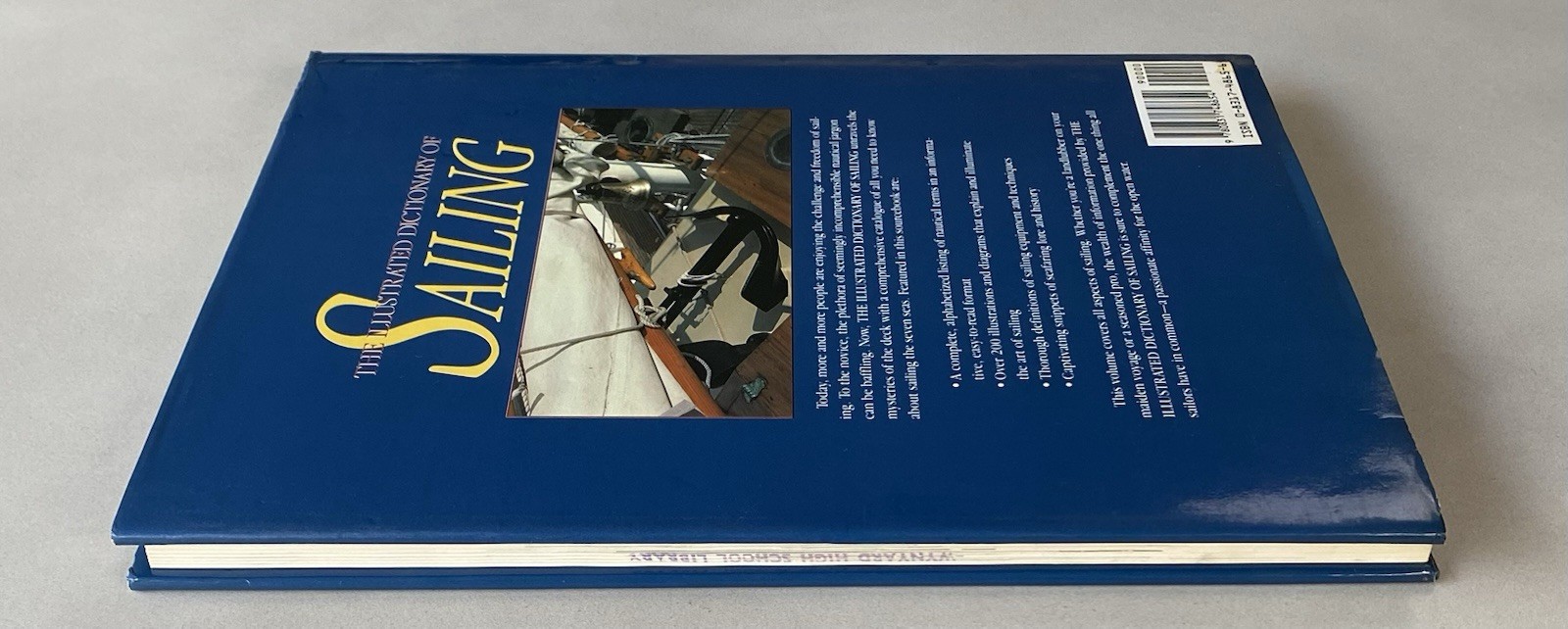 The Illustrated Dictionary of Sailing by Jane Daniels (1989 Ex-Library HCDJ)