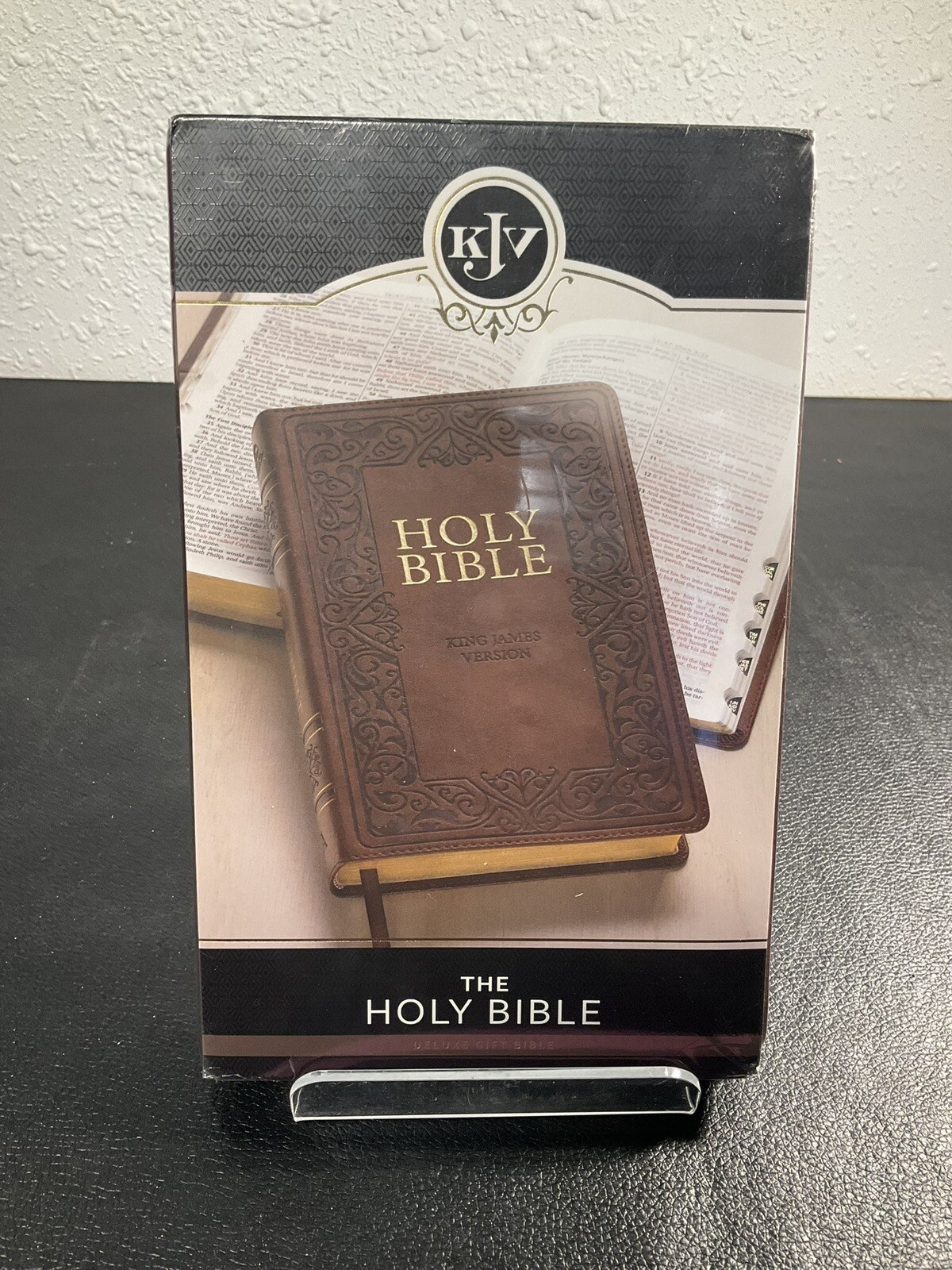 Brand New!! KJV King James Version Deluxe Gift Bible Holy Bible Brown