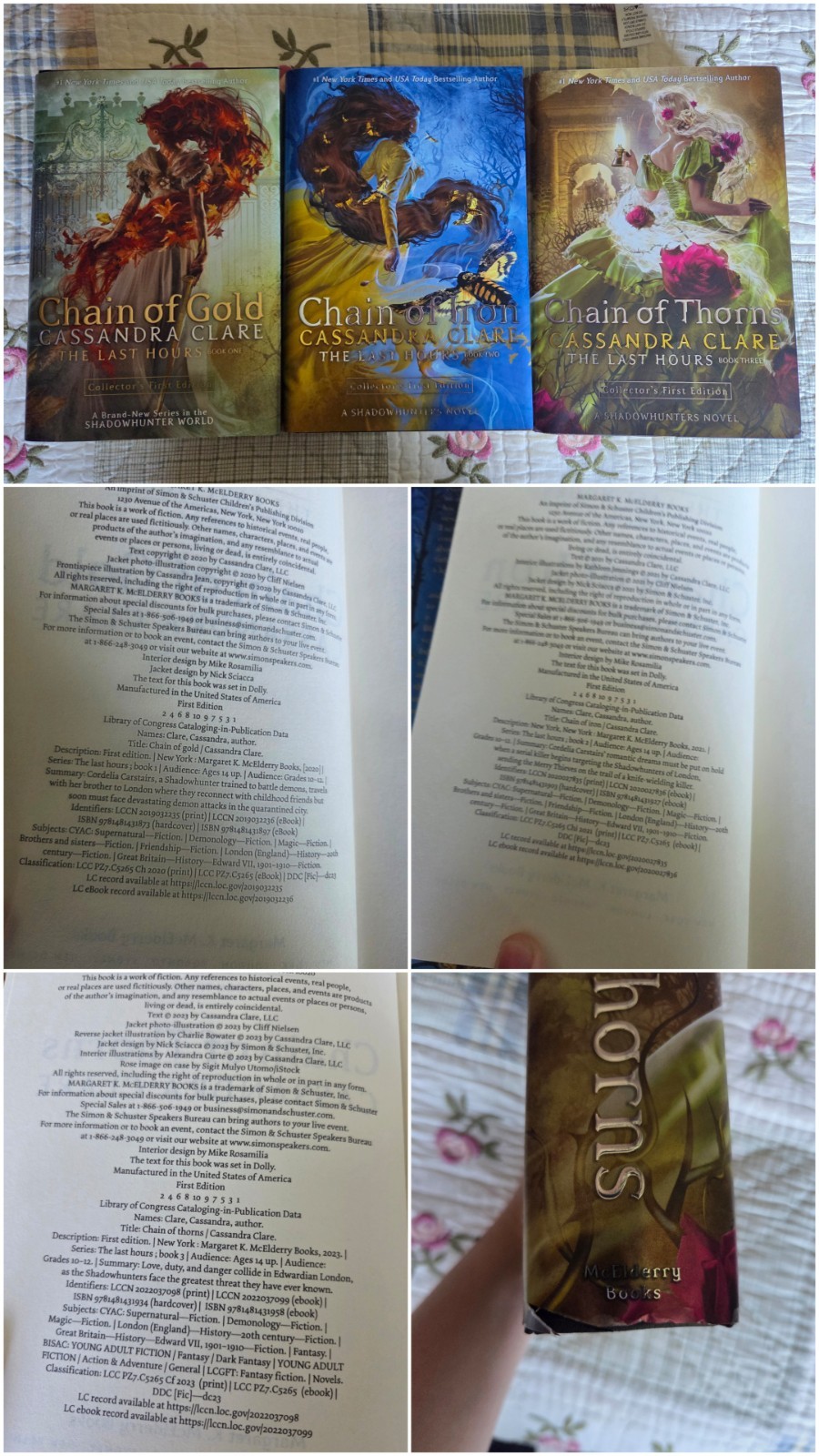 Cassandra Clare Shadowhunters Book Lot