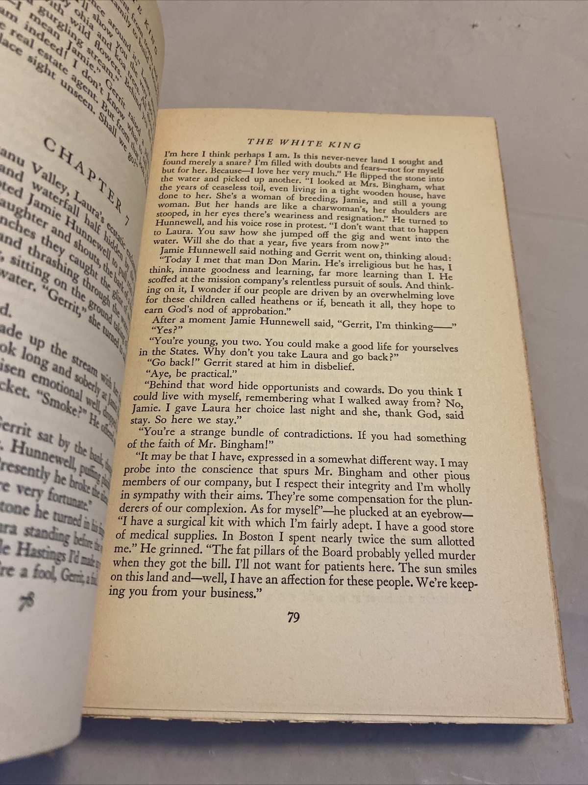 White King – Samuel Harrison (1950, 1st Edition, Hardcover, Dust Jacket, SIGNED)