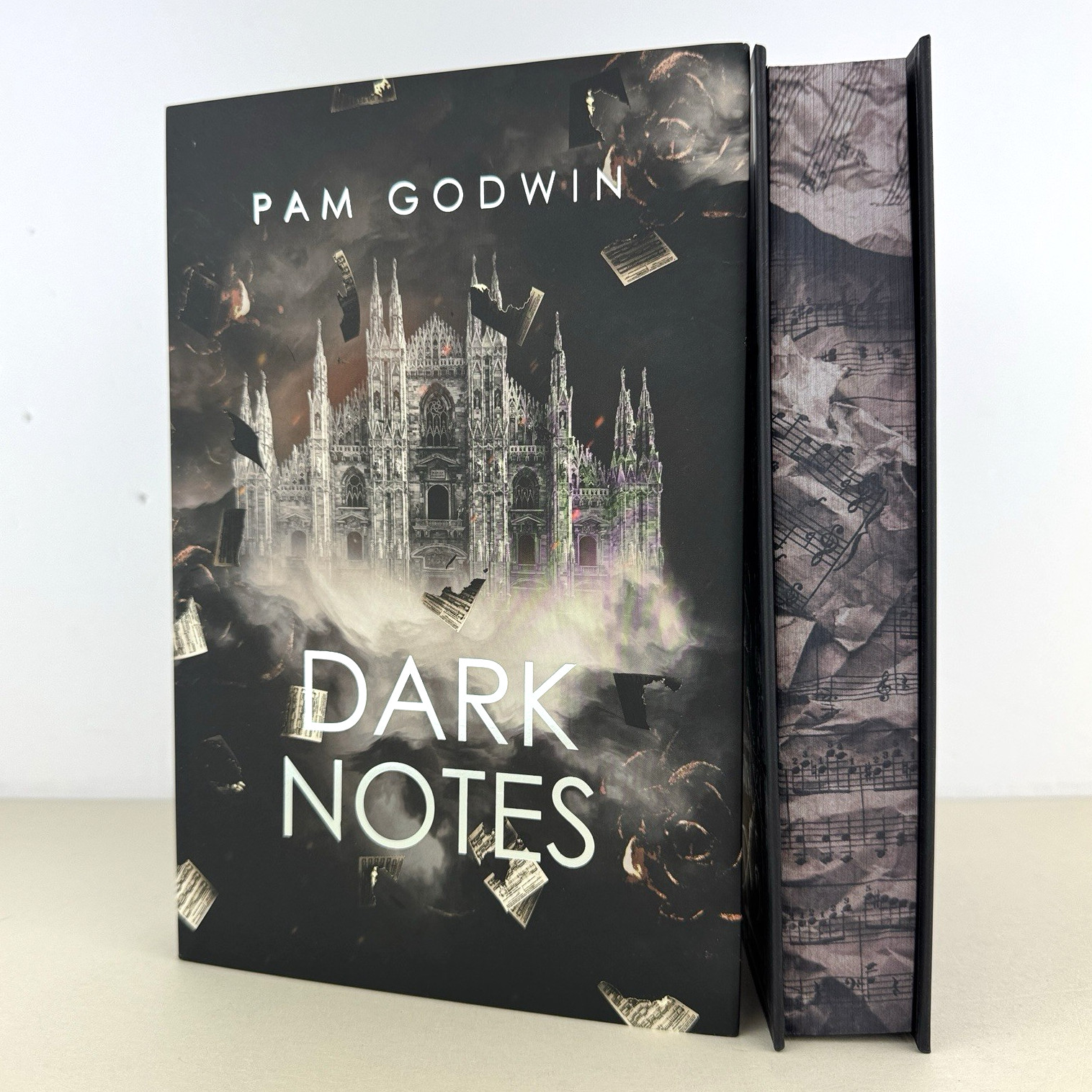 Pam Godwin Dark Notes Blackout Romance NSFW Special Edition Hardcover New