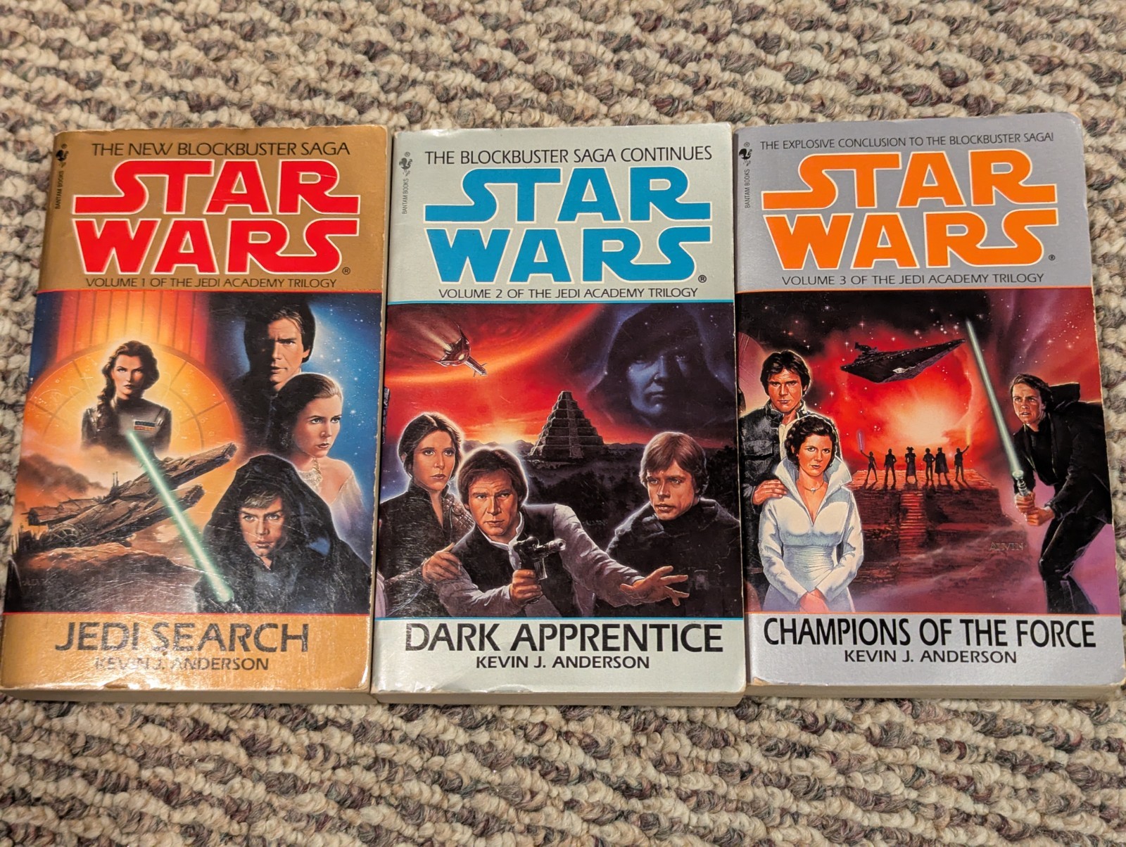 Star Wars Books 11 Paperbacks Hans Solo Trilogy Jedi Academy Black Fleet Crisis