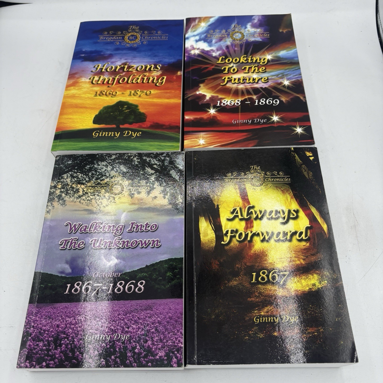 The Bregdan Chronicles Ginny Dye Volumes 9-12 Paperback Civil War Historical Fi