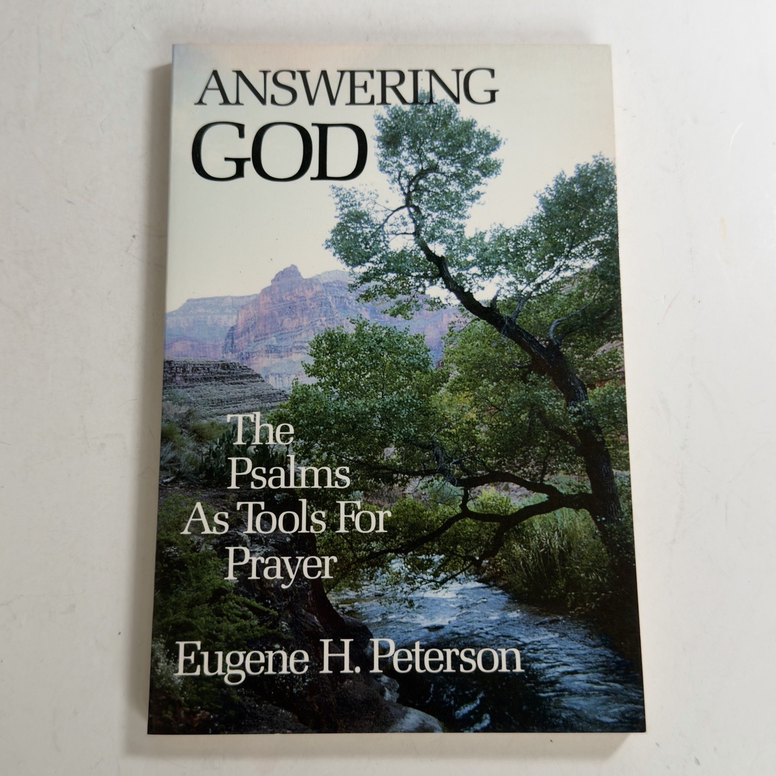 Eugene H Peterson Book Lot of 6 The Message Answering God Christian Spirituality