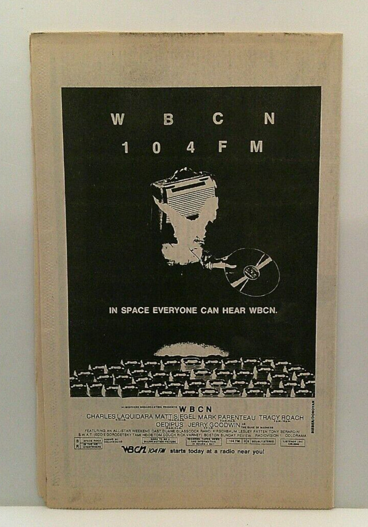 POP TOP VOL4 #7 1979 WBCN RECORD BUYER’S GUIDE THE CARS DAVID BOWIE DIANA ROSS