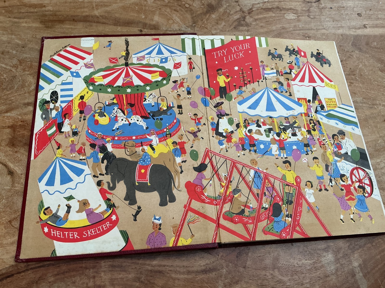 The Children’s Wonder Book in Colour No2 1948 Odhams Press Limited Hardback .