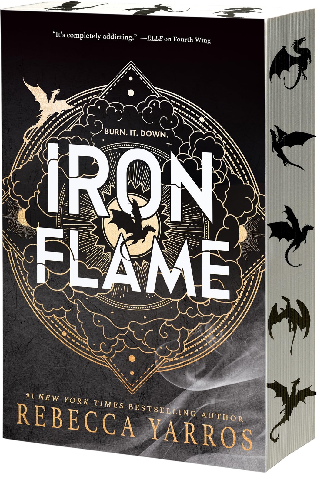 Iron Flame (The Empyrean, 2) Yarros, Rebecca paperback Very Good
