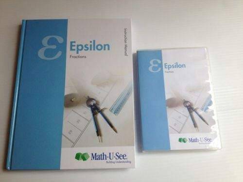 Epsilon Instruction Manual Fractions – Hardcover By Steven P. Demme – GOOD