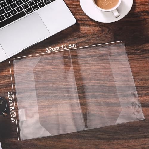 A5 Clear Book Cover for Ho-Bonichi-Techo Midori Stalogy, 5.9×8.6in/15x22cm