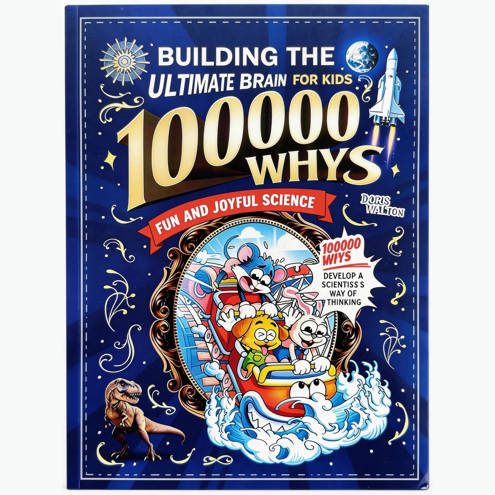 100000 Whys: Building the Ultimate Brain for Kids book Fun Science English