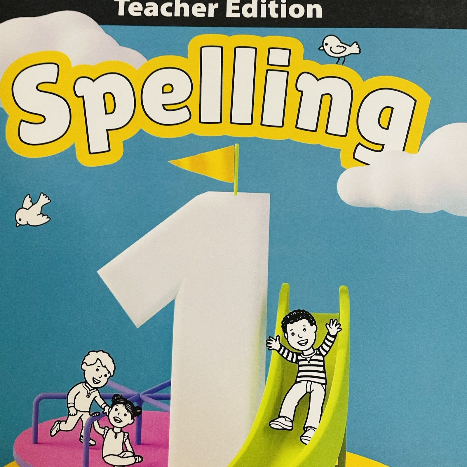 BJU Press Spelling 1 Teacher Edition & Student Worktext 4th Edition Grade 1
