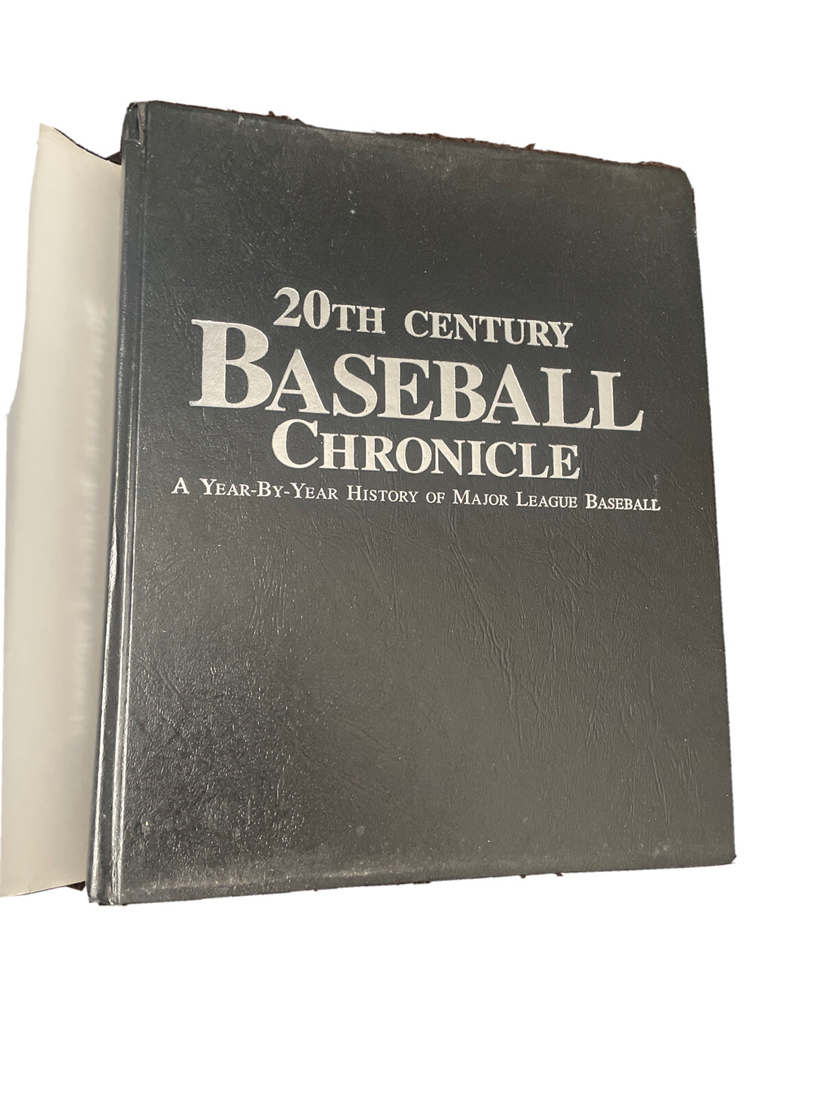 20th Century Baseball Chronicle, 1992, Hardback, 592 pages. Very Good Condition