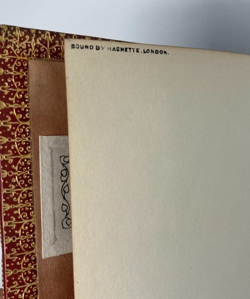 1924 Tristan et Iseut Joseph Bédier Fine Leather Binding Hachette London Pollen