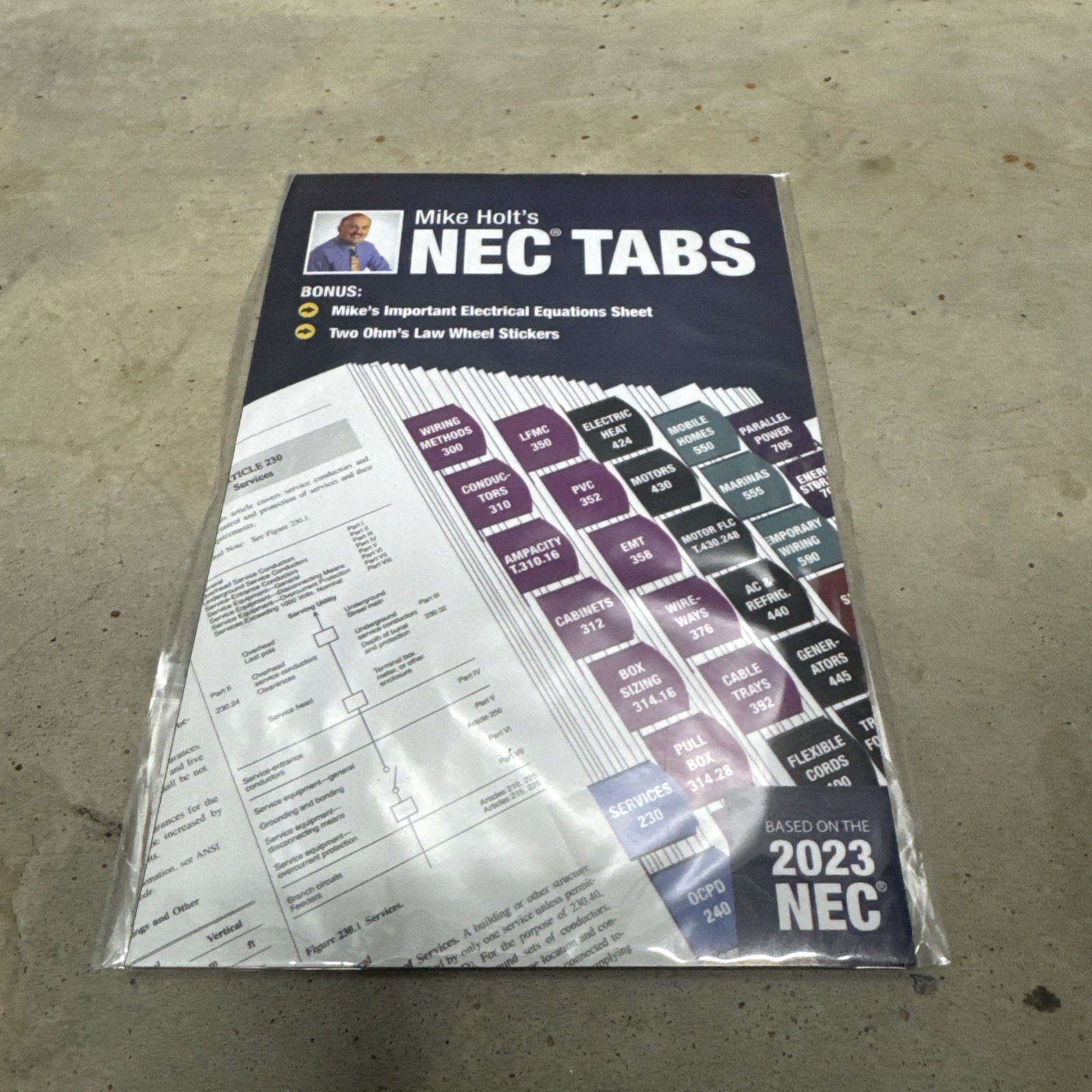 Mike Holt NEC 2023 Tab