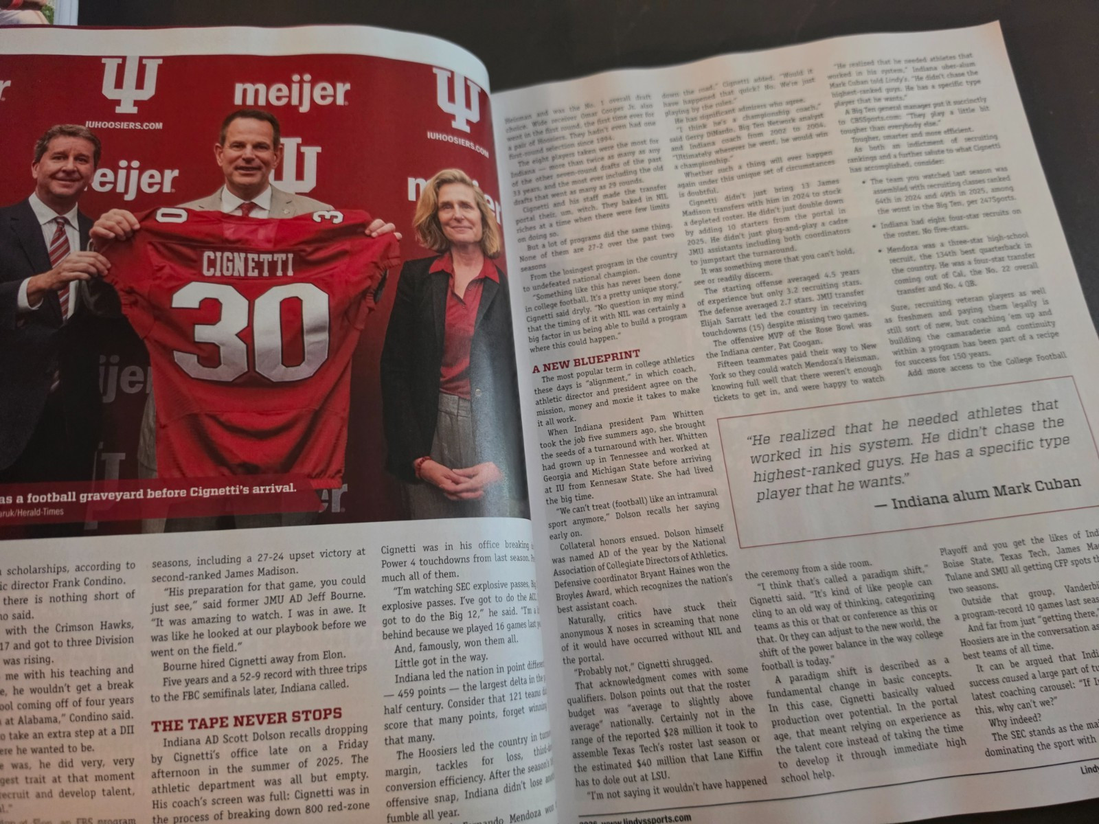 College Football National 2026 Preview Magazine by Lindy’s Sports – Volume 29