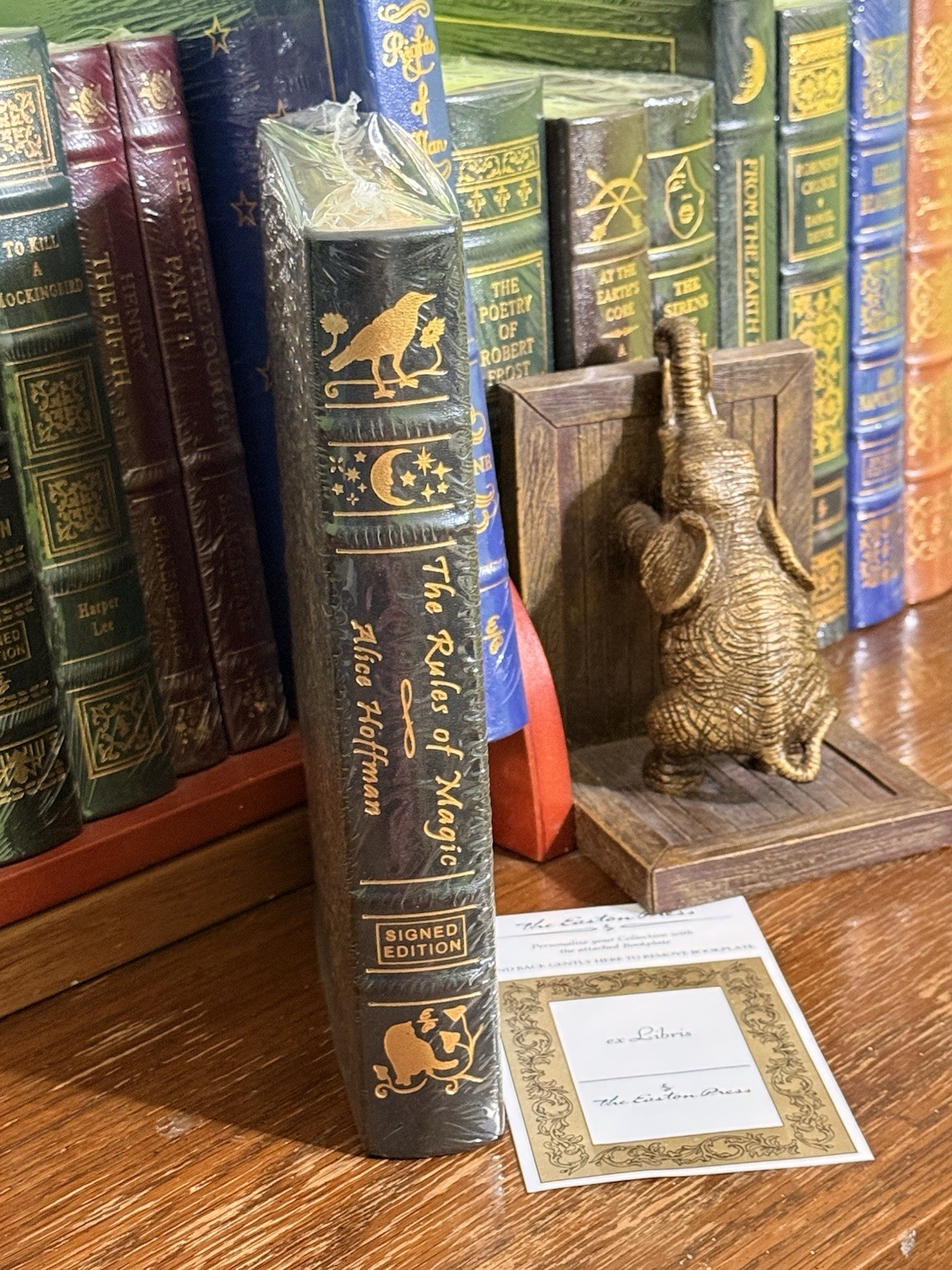 EASTON PRESS Alice Hoffman: The Rules of Magic, A Signed Edition LEATHER EDITION