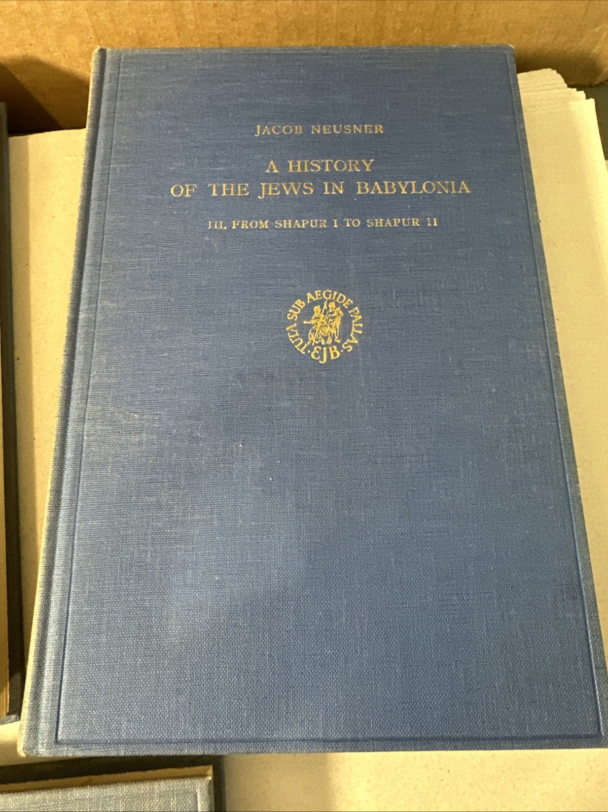 A History of The Jews In Babylonia by Jacob Neusner 5 Volume Set First Edition