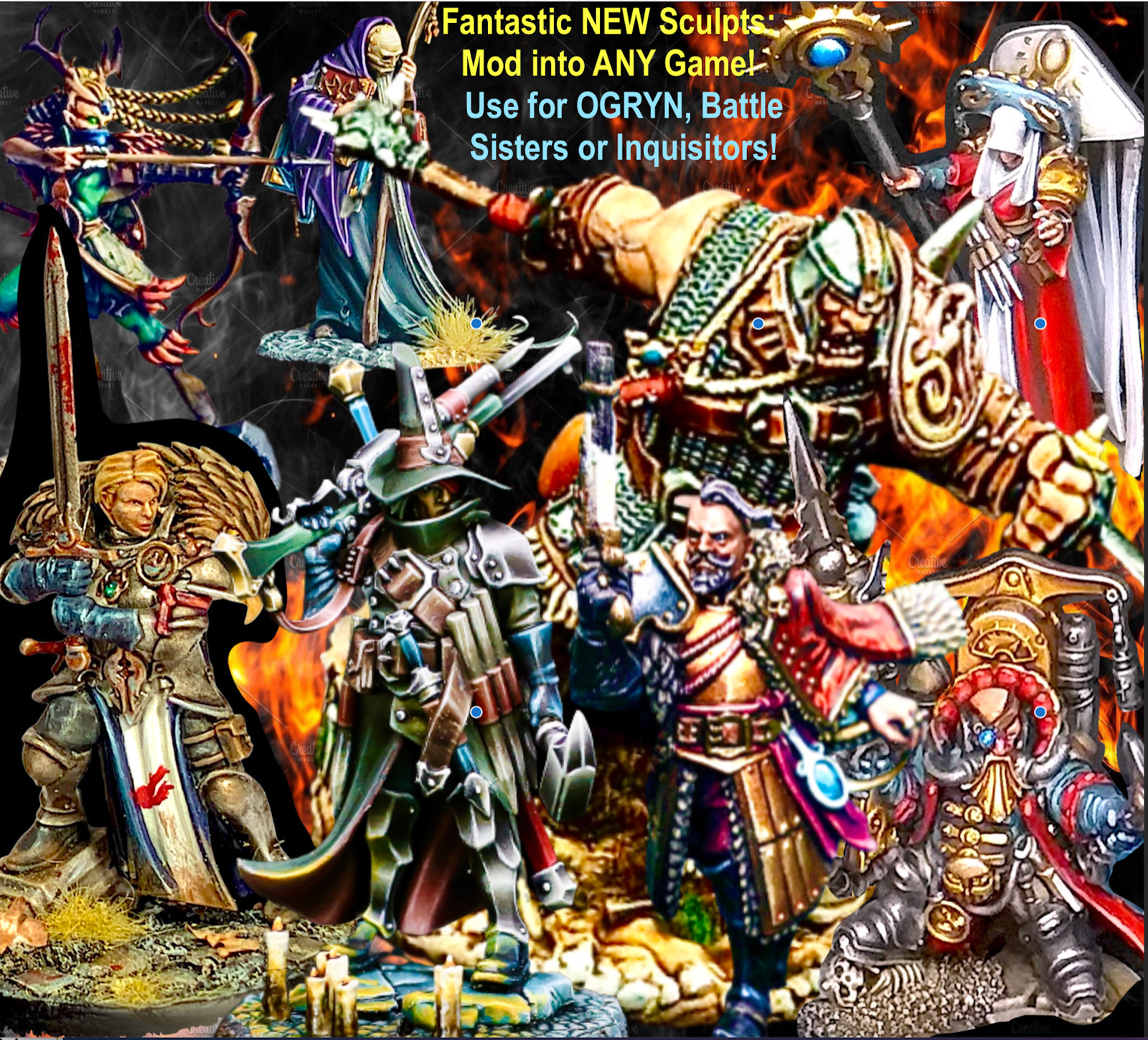 Any+ALL CURSED CITY GW Models! Games Workshop: WARHAMMER QUEST/AGE of SIGMAR~40K