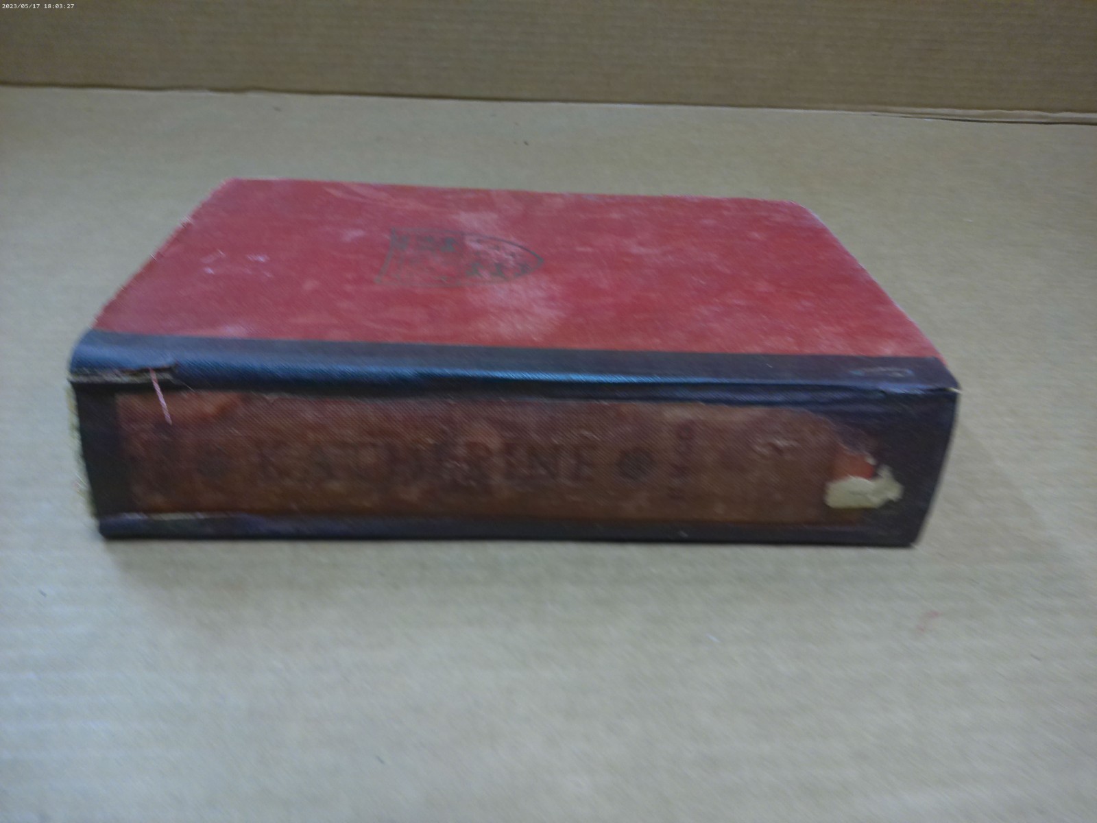 Vintage Katherine by Anya Seton 1954 Historical Romance Hardcover 588 pages