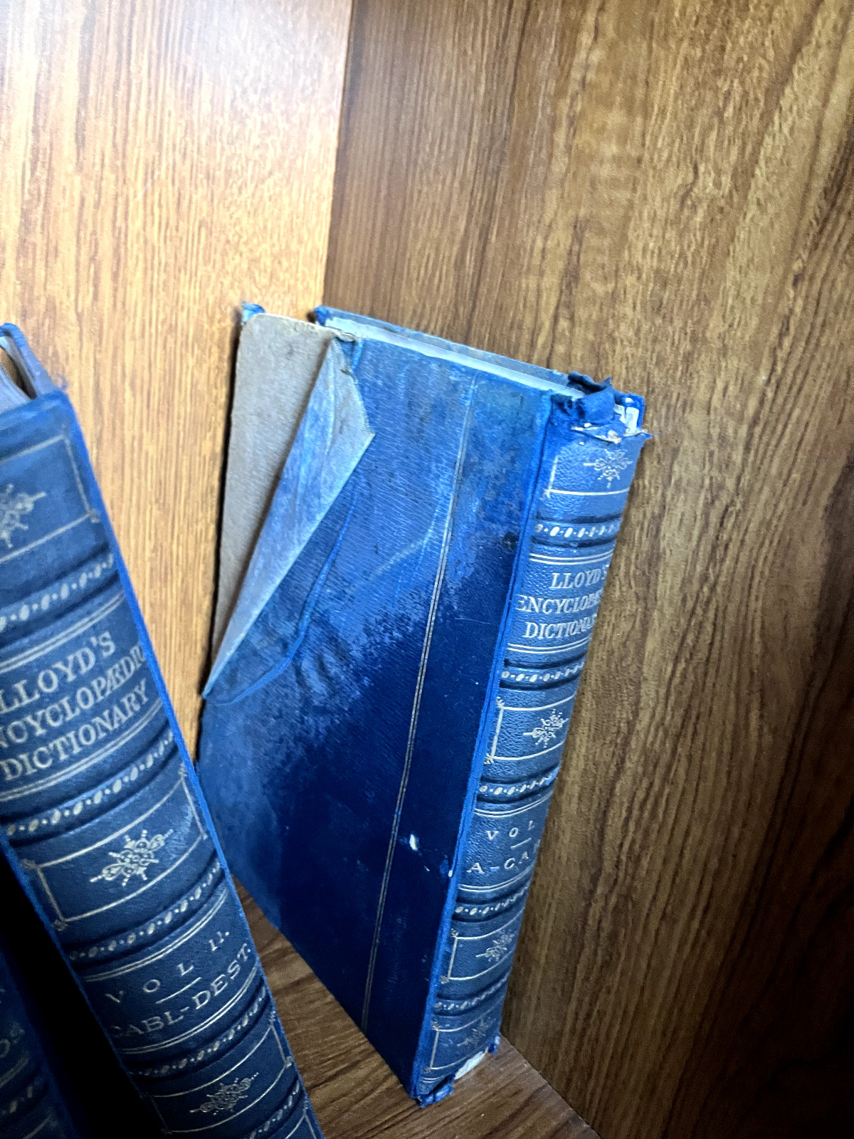 Lloyds encyclopaedic dictionary 1895 – 7 volumes (26cm x 18.5cm approx)