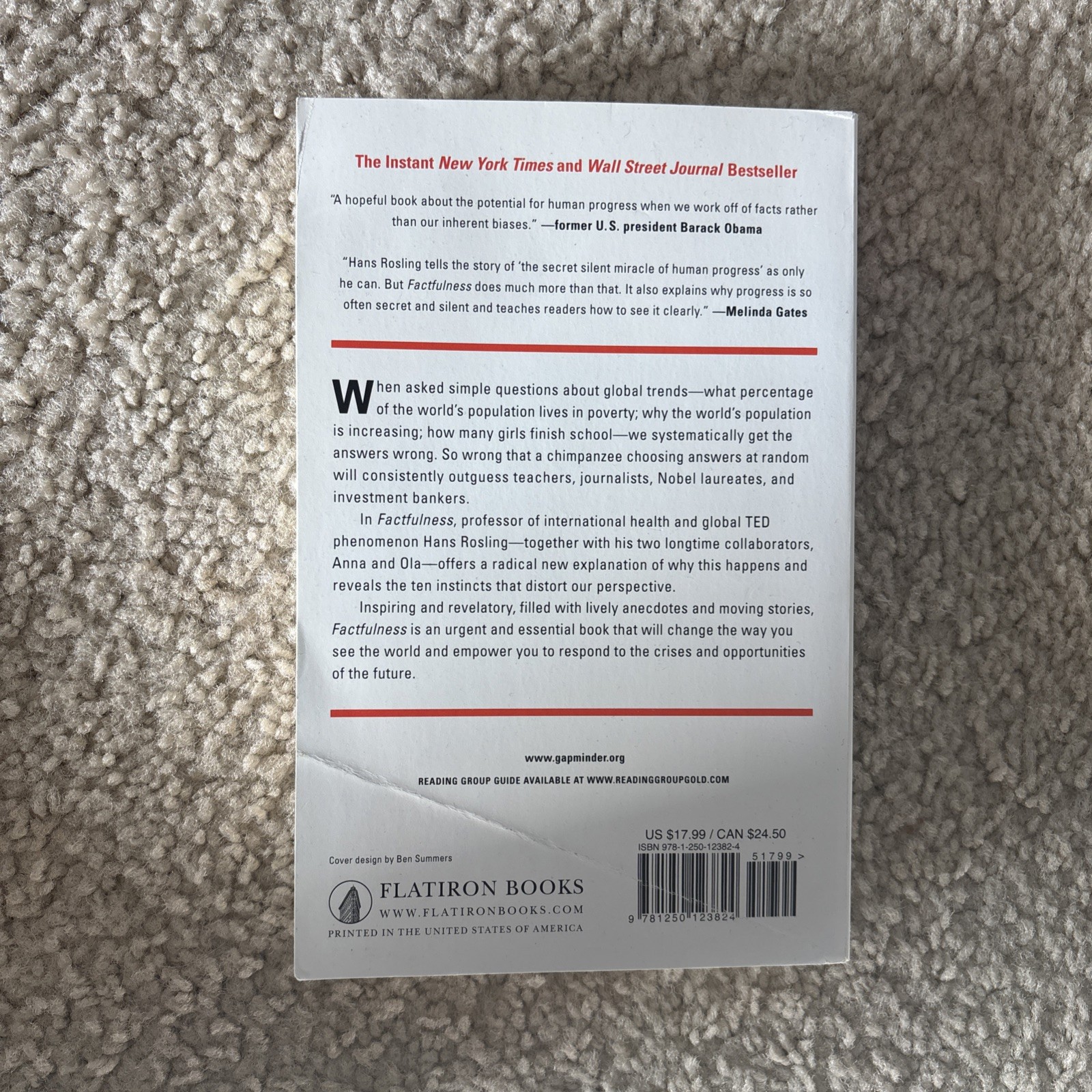 Factfulness : Ten Reasons We’re Wrong about the World by Hans Rosling