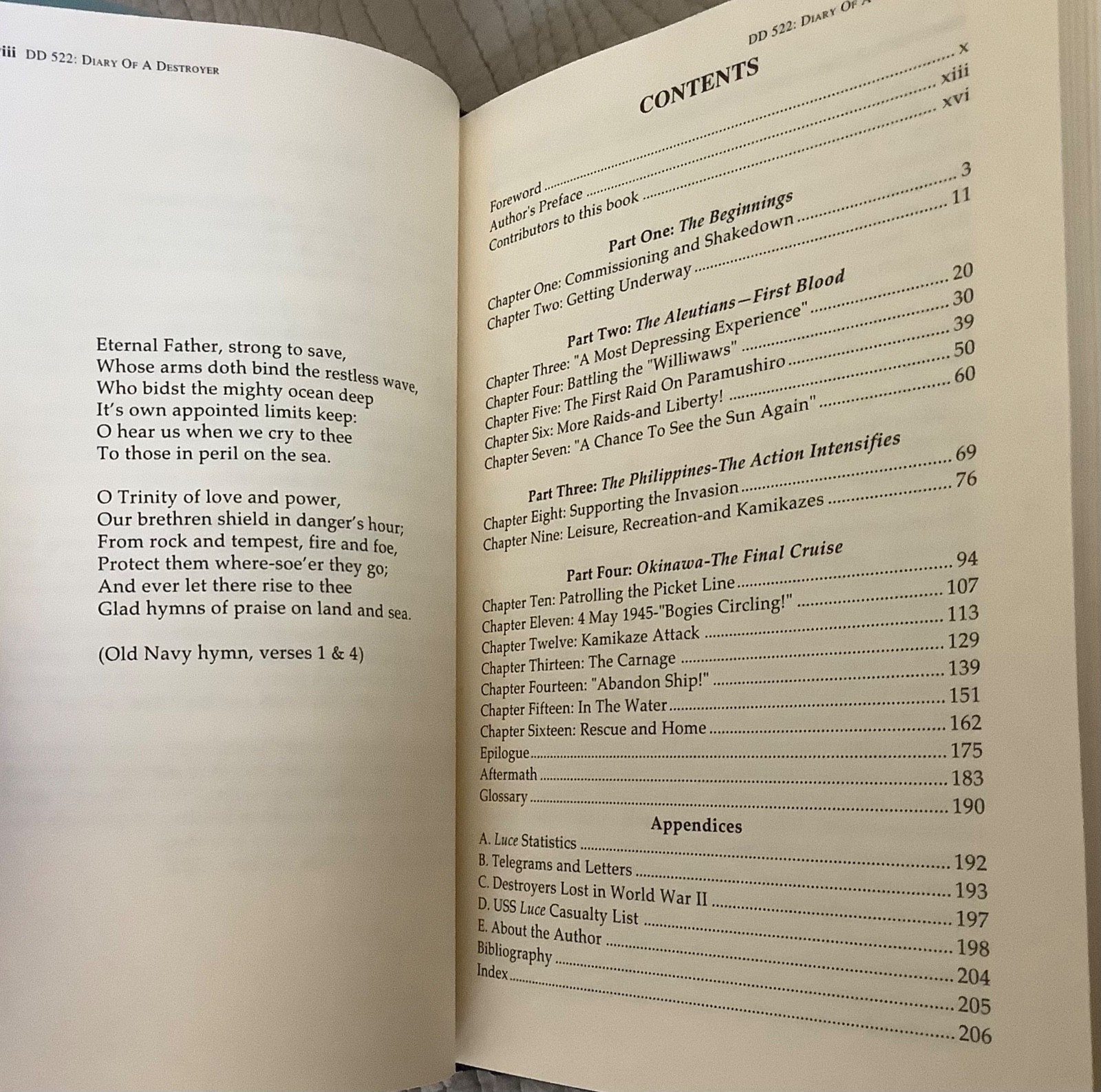 DD 522: Diary of a destroyer : the action saga of the USS Luce from the Aleutian