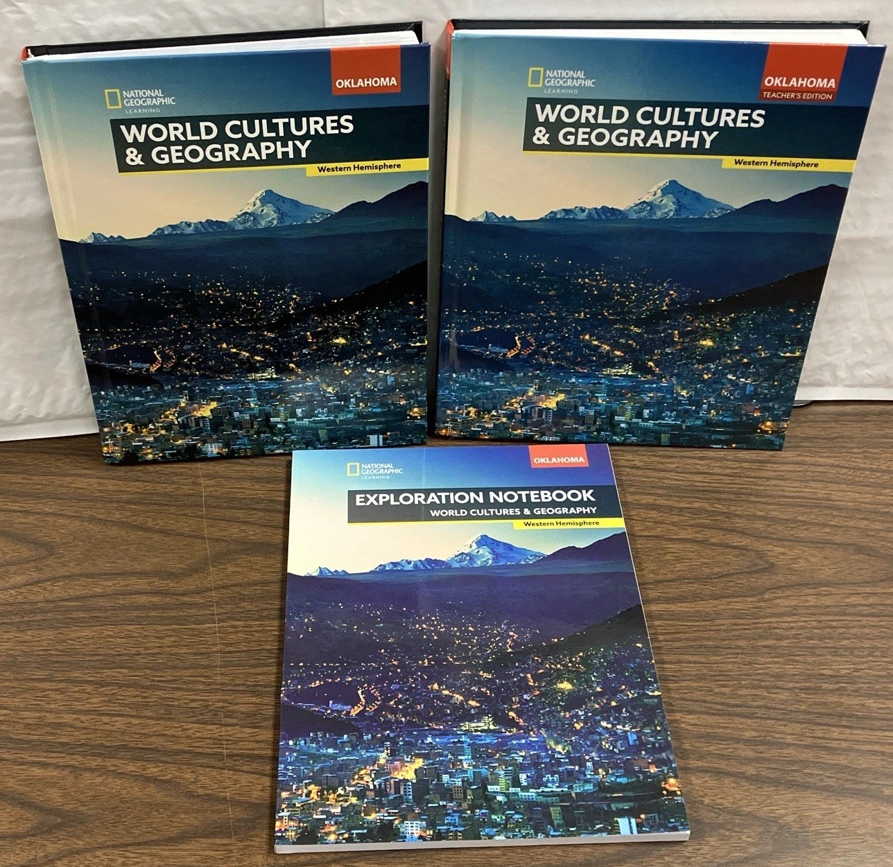 LOT World Cultures & Geography WESTERN Hemisphere 2027 Student/Teacher/Notebk OK