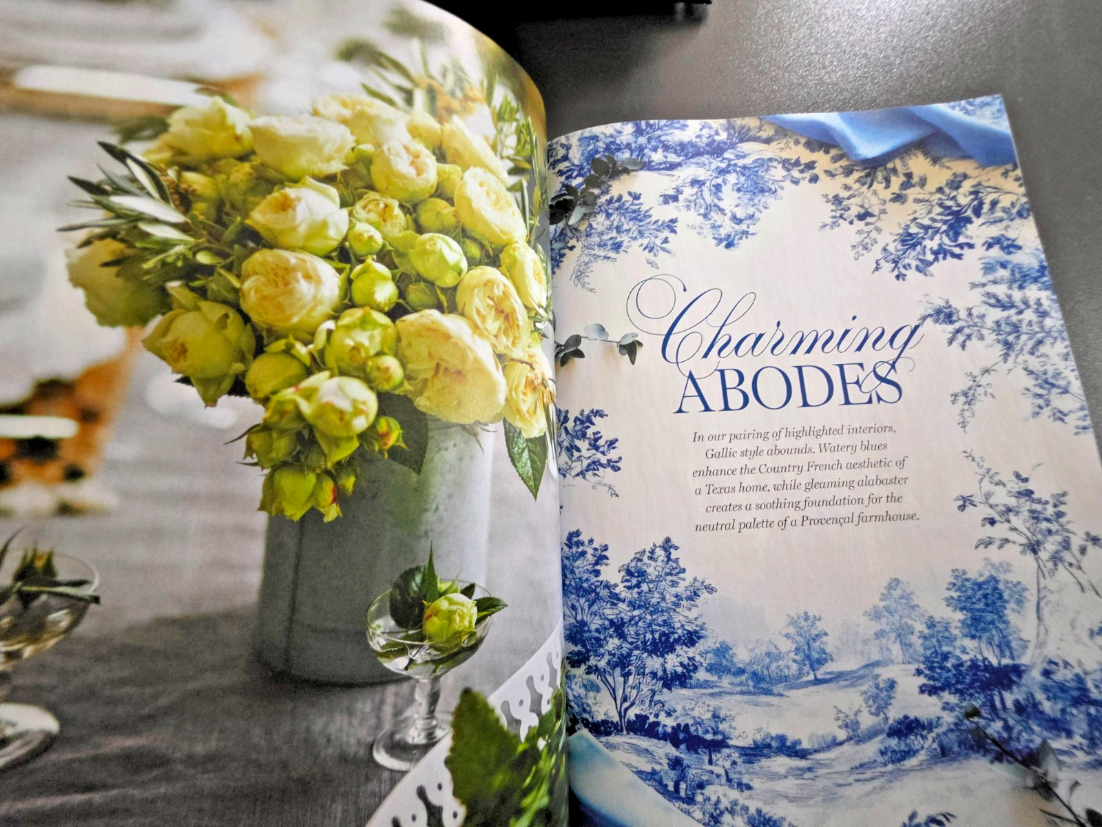 Victoria Classics Blissful Blue & White Magazine – Special Limited Spring Issue