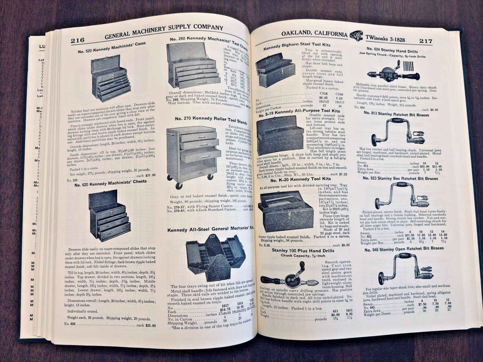 General Machinery Supply Company Industrial Oakland California CA 1959