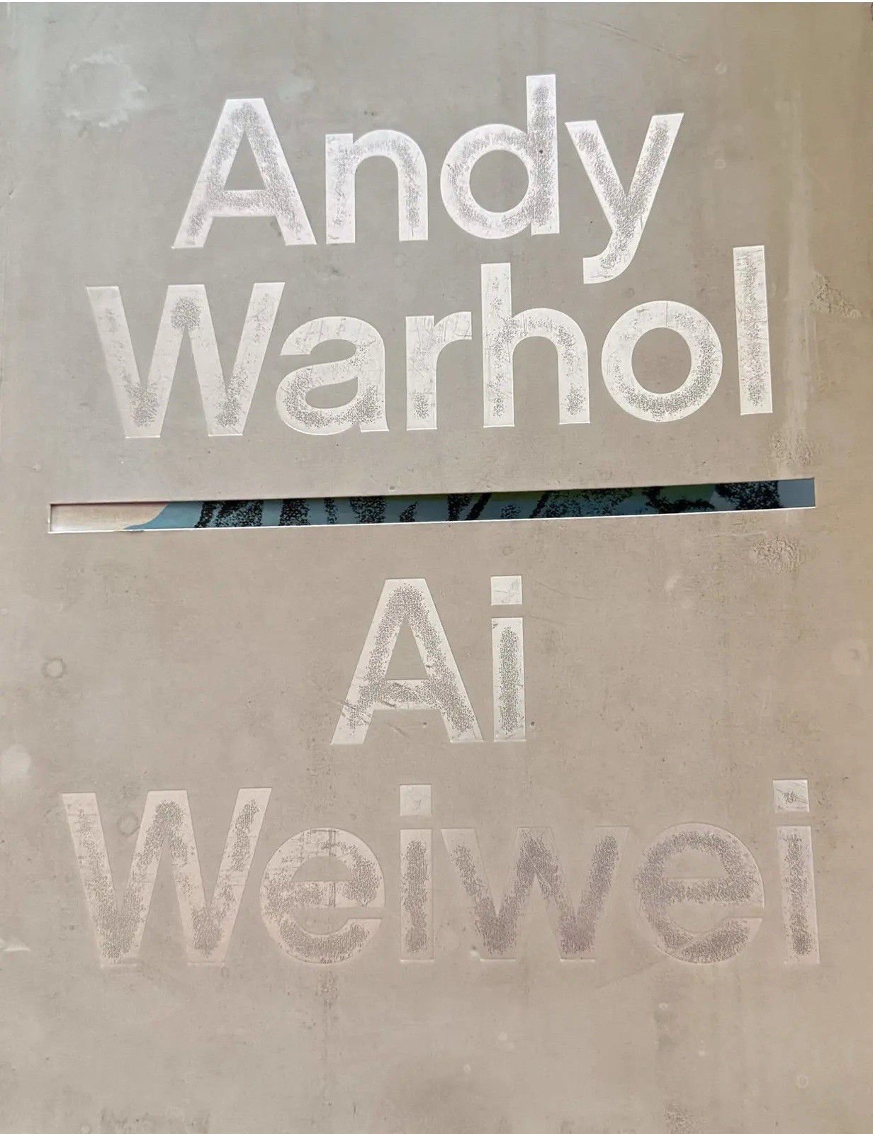 Ai Weiwei / Andy Warhol Art Book First Edition