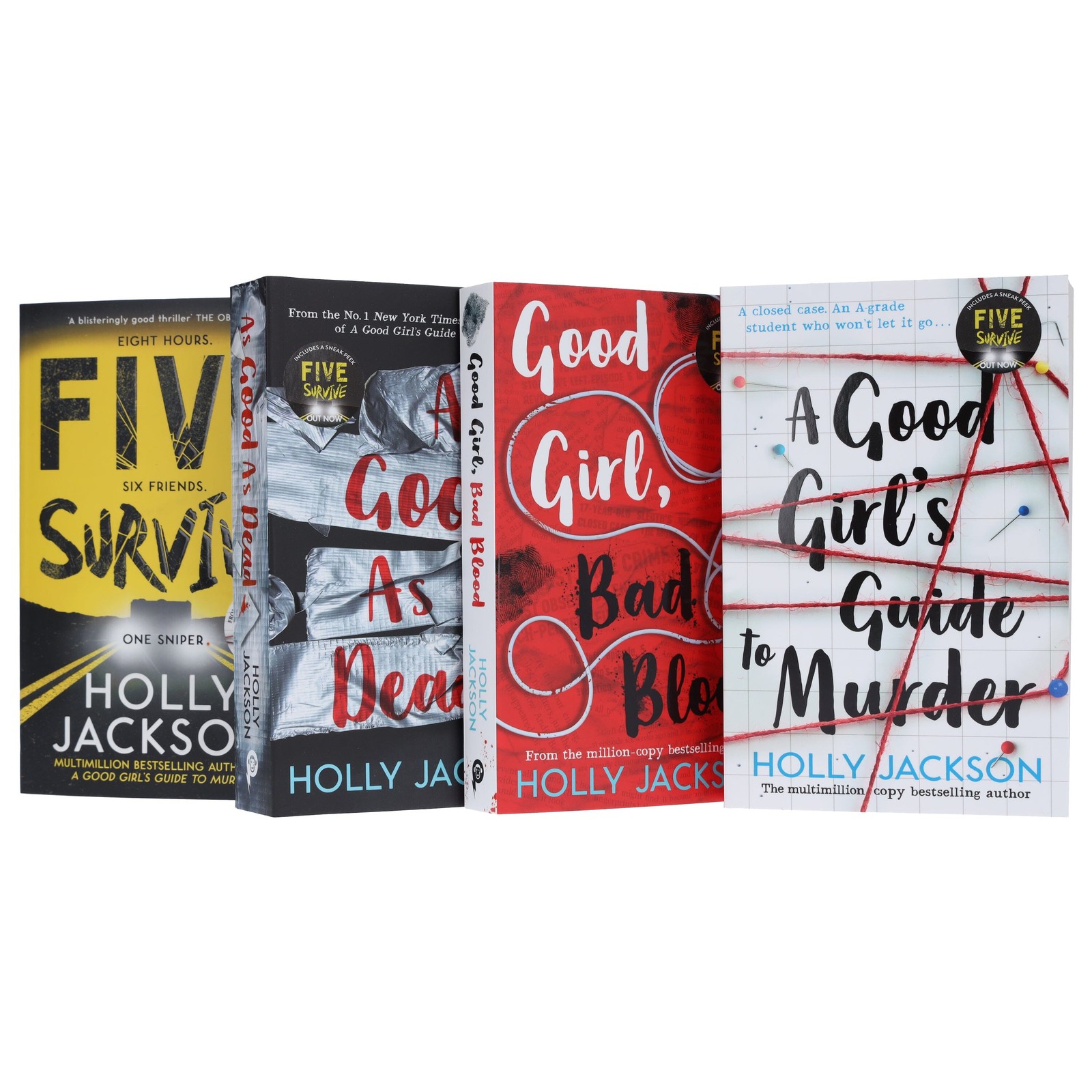 Holly Jackson Collection 4 Books Set – Ages 14+ – Paperback