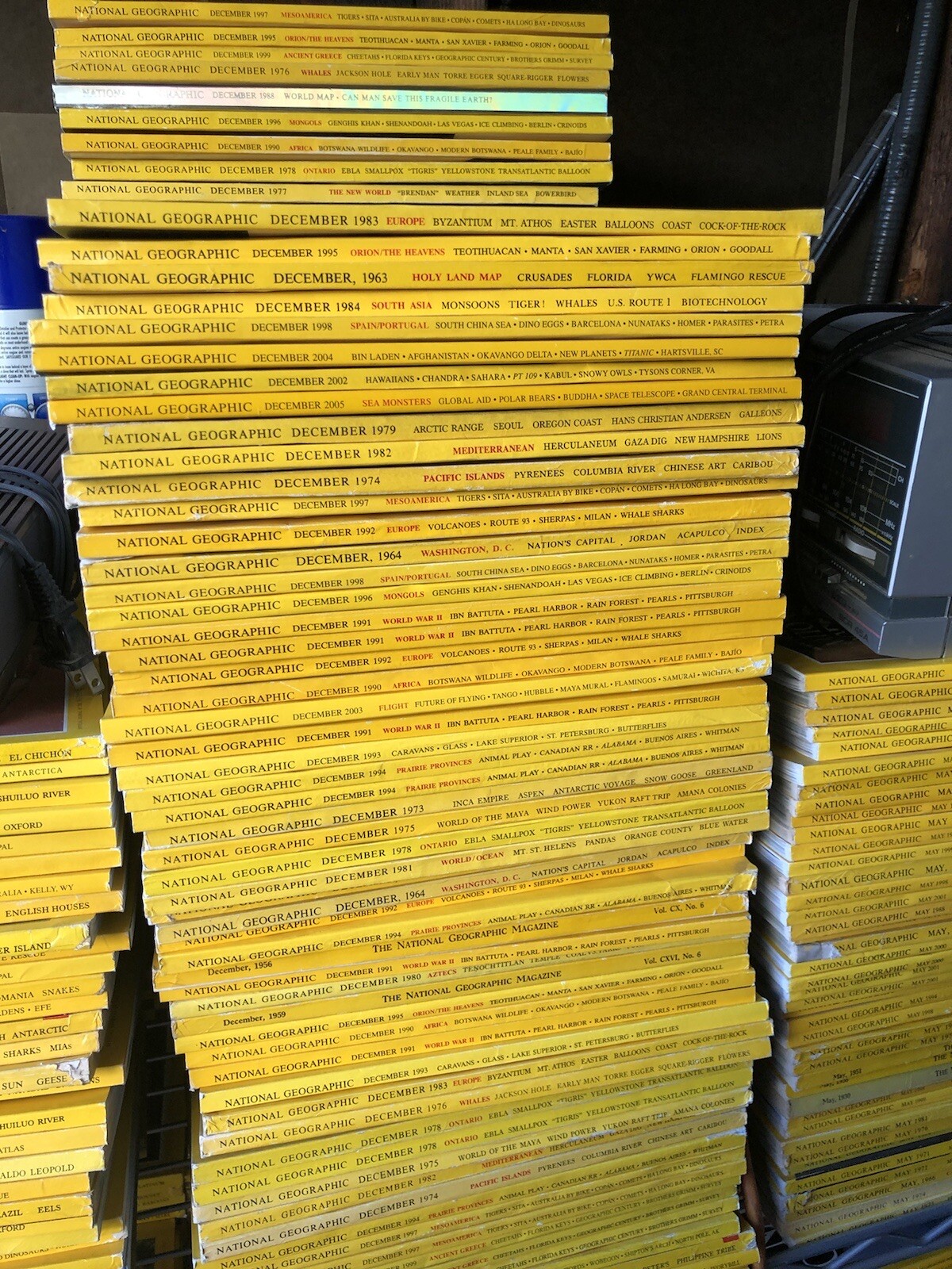 Lot of 5 National Geographic Magazine Year 1930s-2020s Random PICK No duplicates
