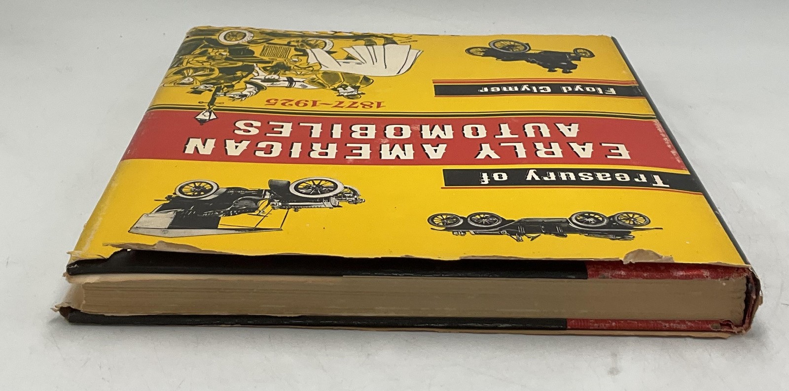 VINTAGE TREASURY OF EARLY AMERICAN AUTOMOBILES 1877-1925 BONANZA DJ HC