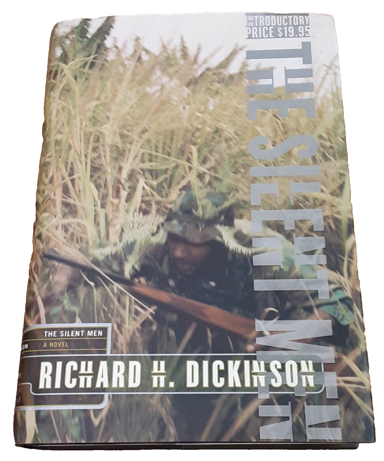 The Silent Men by Richard Dickinson (2002, Hardcover) Dust Jacket Signed