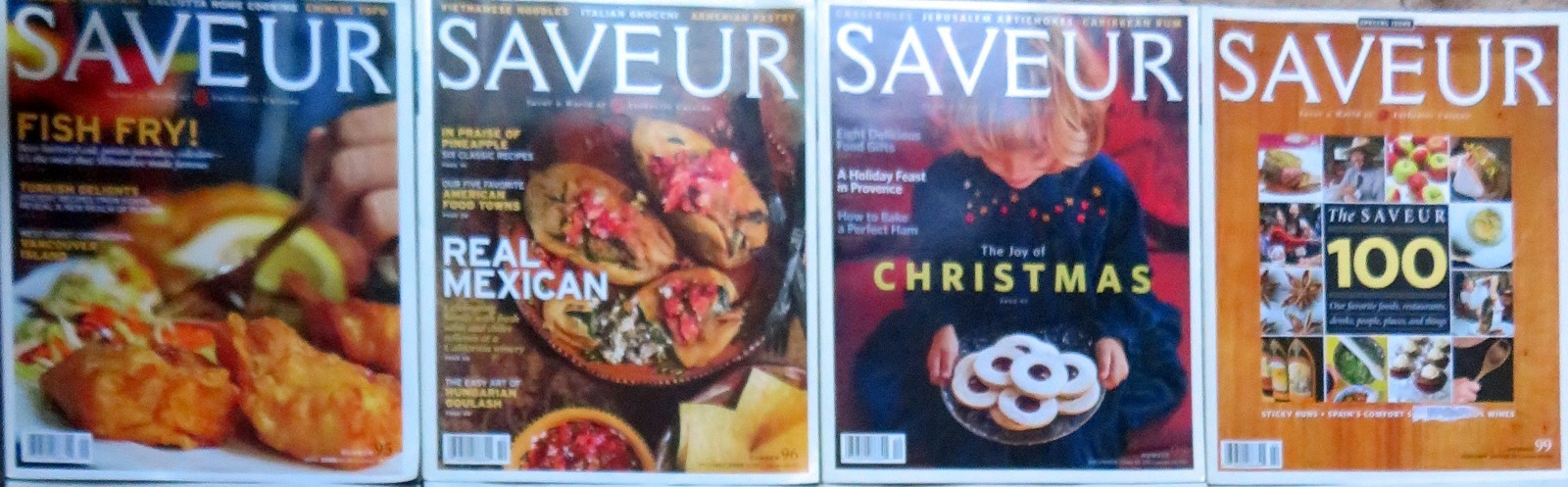 SAVEUR Magazine – #95/116, Fifteen (15) Issues from 2006-2008