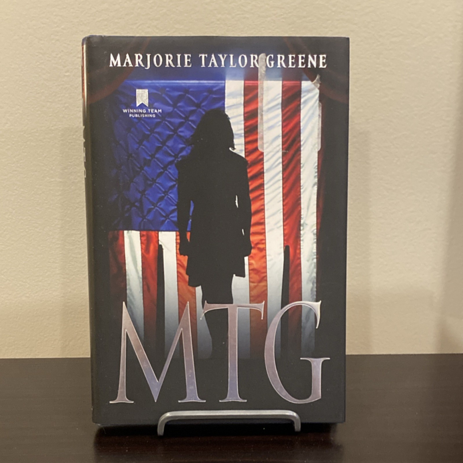 Marjorie Taylor Greene MTG Hardcover Memoir Winning Team Publishing Dust Jacket
