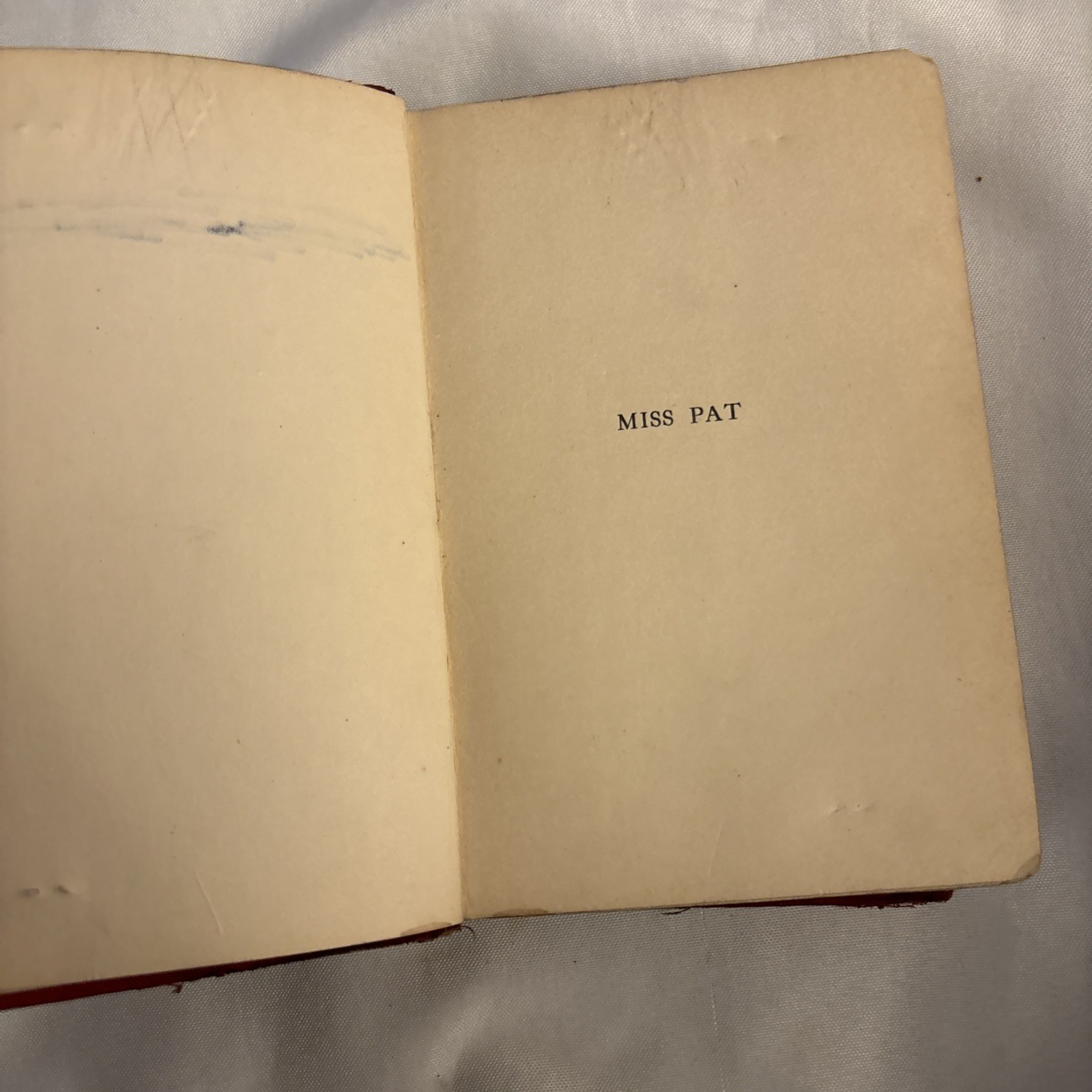 Miss Pat by Elenore Meherin-1930-NewYork: Grosset & Dunlap-Hardcover-264 pages