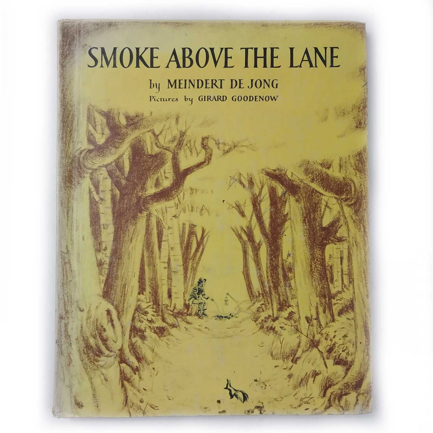 1951 Smoke Above the Lane by Meindert De Jong HC 58 Pages Library Copy