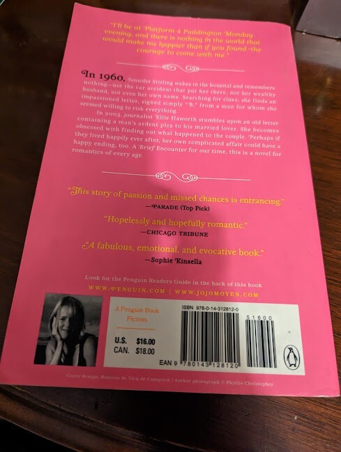 The Last Letter from Your Lover: A Novel by Moyes, Jojo. SIGNED