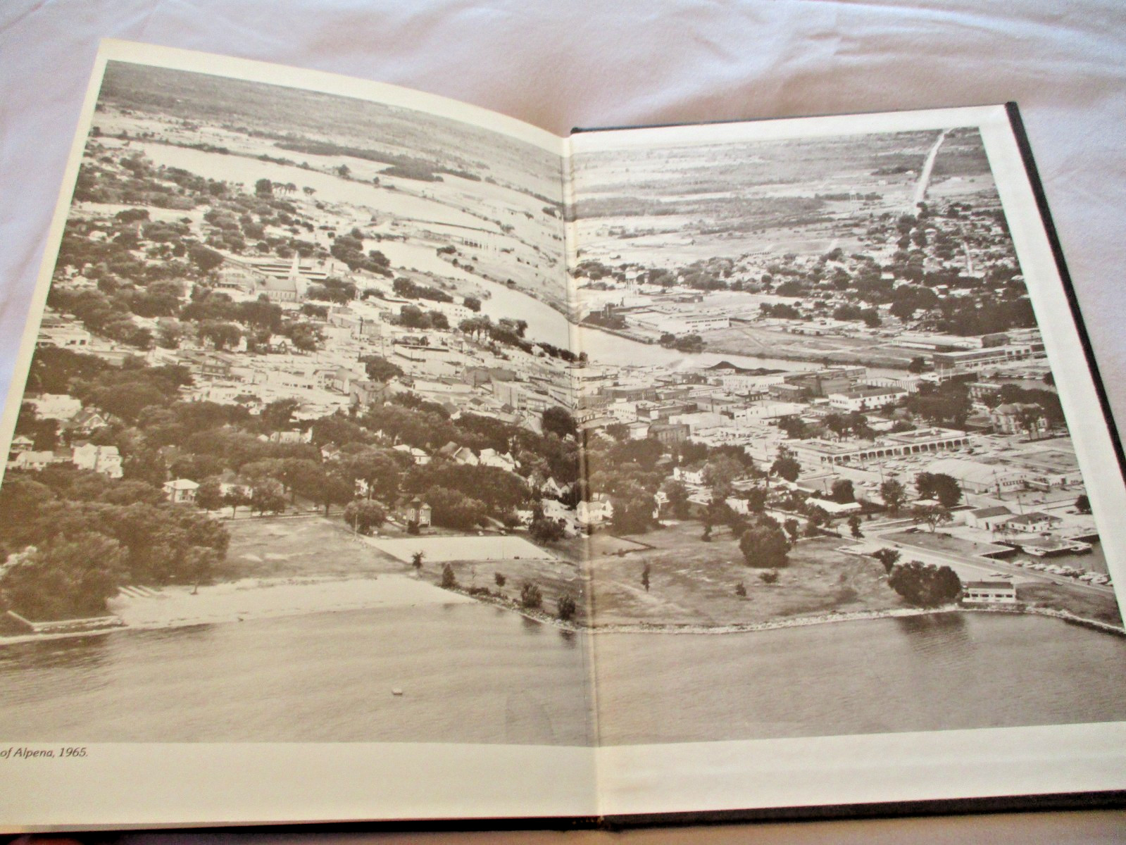 HOME WAS ALPENA Bicentennial History JOHN WESLEY LAW North Michigan Photos 1975