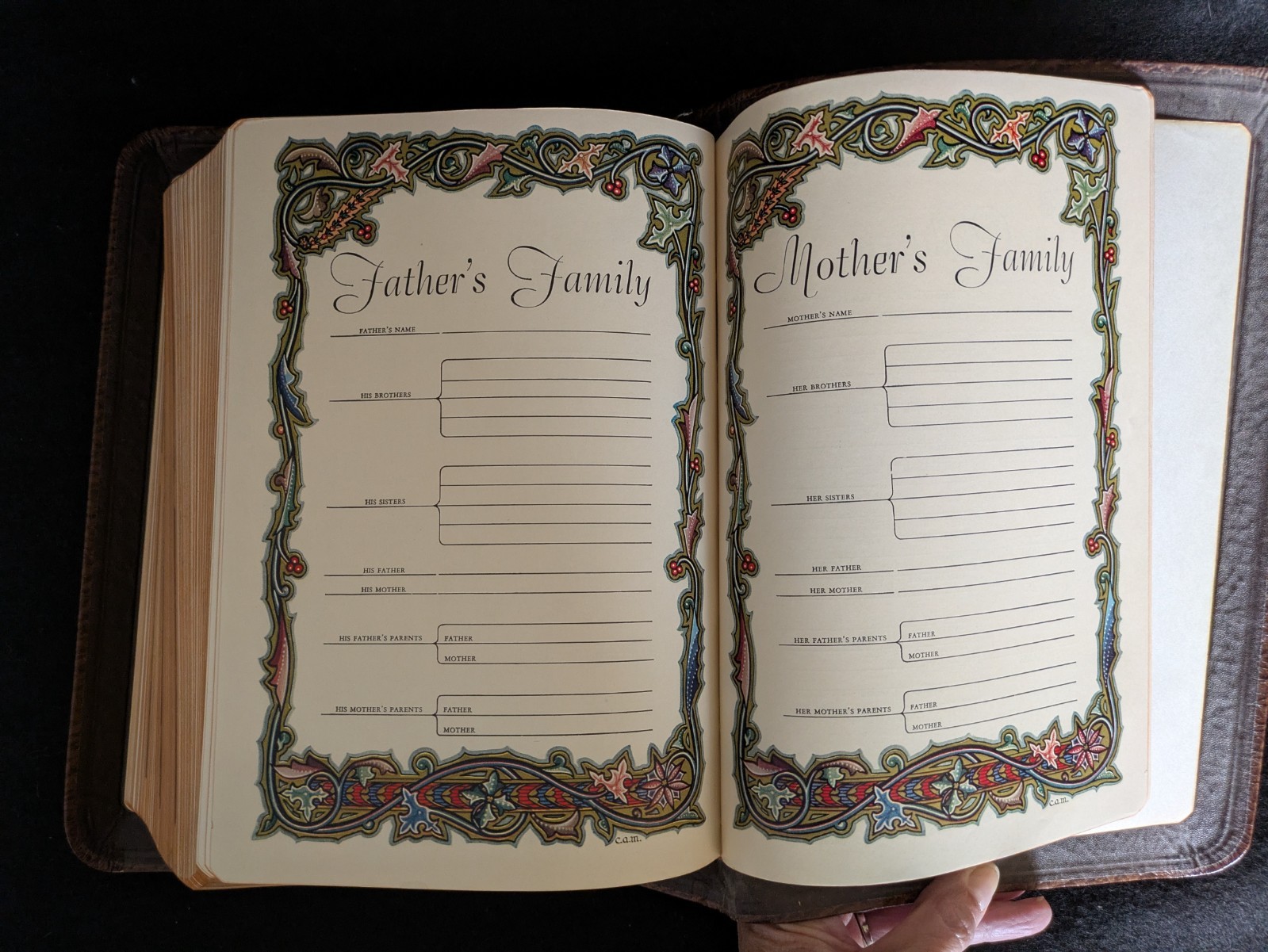 Vintage The Holy Bible Heritage Edition 1954 King James Version Clean