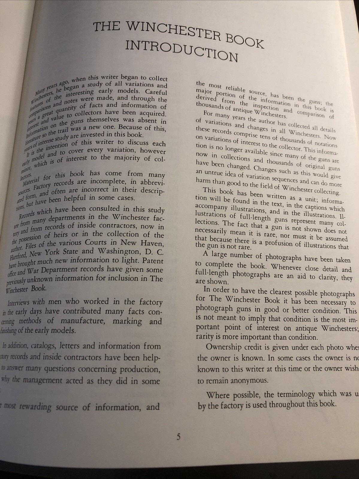 “The Winchester Book” by George Madis, 1985 Printing, 1 of 1,000 – Signed!
