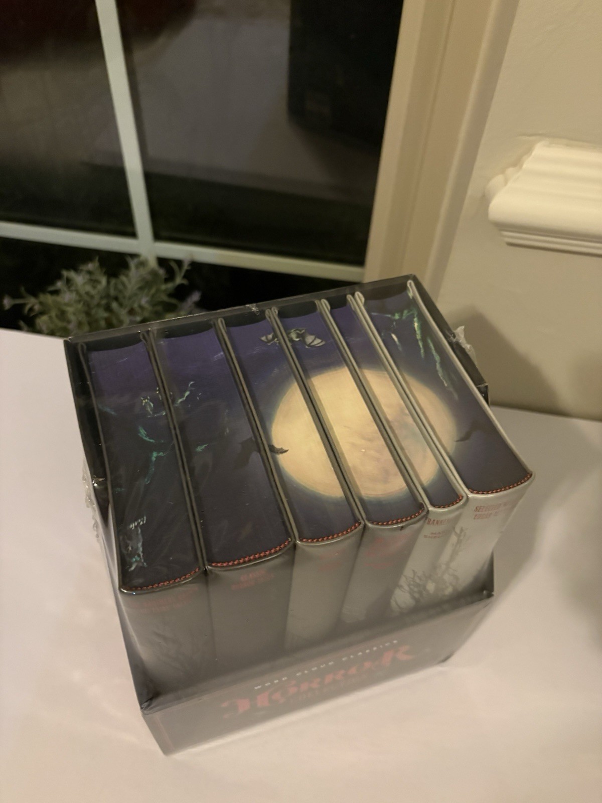 Horror Collection Word Cloud Classics Box Set – Art Page Edges – Sealed