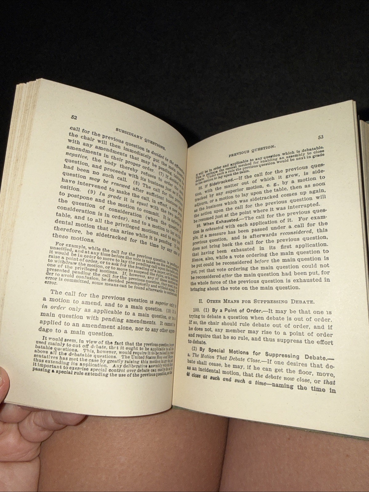 Parliamentary Law: A Text-Book and Manual…