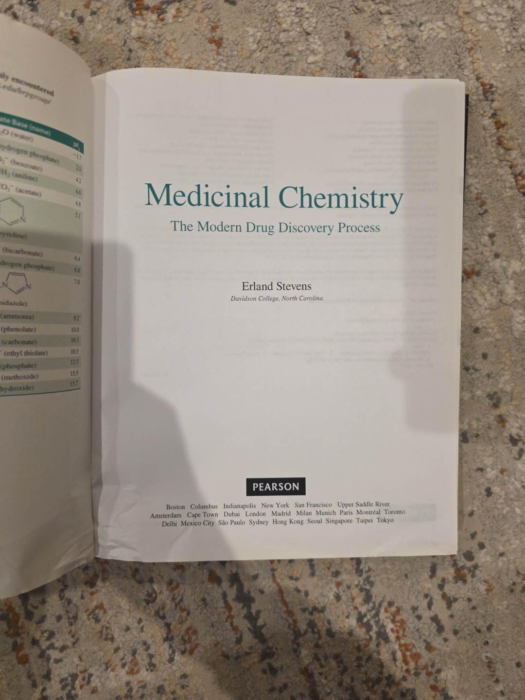 Medicinal Chemistry : The Modern Drug Discovery Process by Erland Stevens (2012,