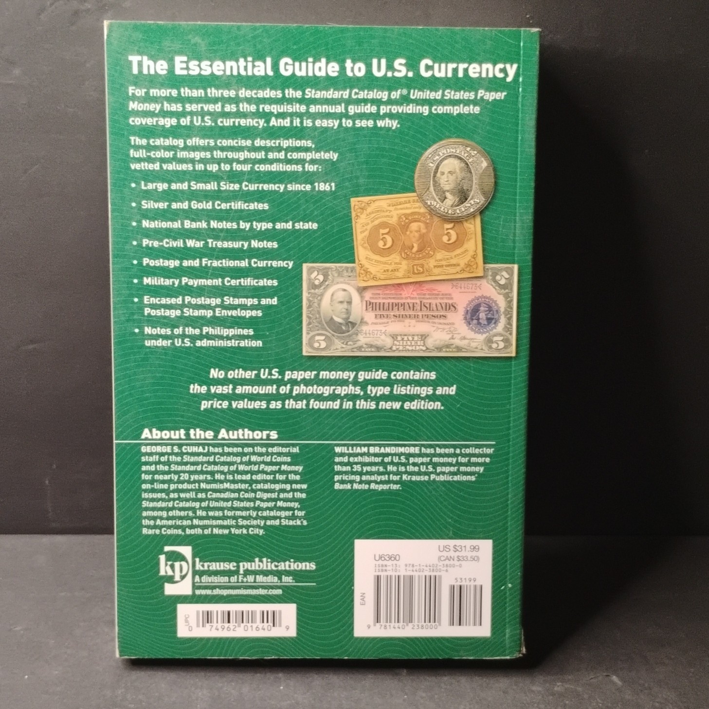 Krause Publications Standard Catalog of United States Paper Money 32nd Edition