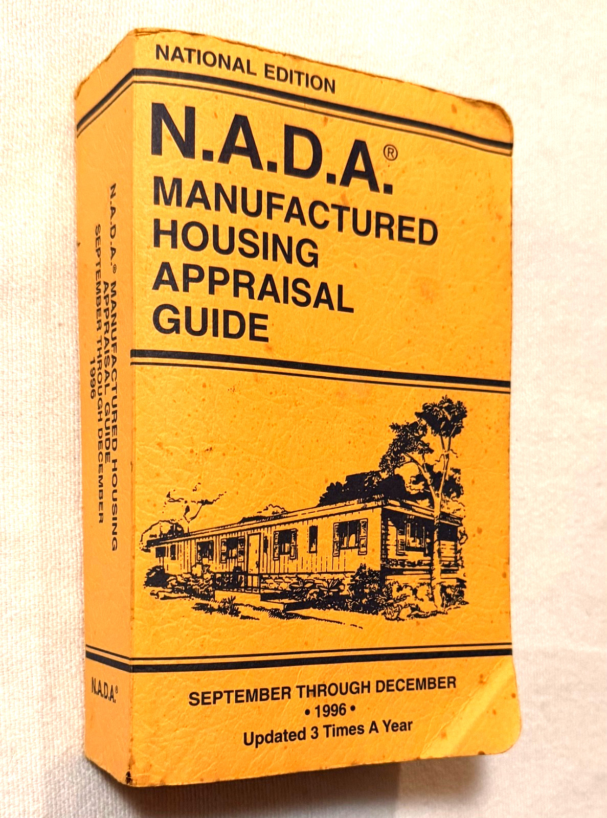 N.A.D.A. Manufactured Housing Appraisal Guide Sept through Dec 1996 Vintage RARE